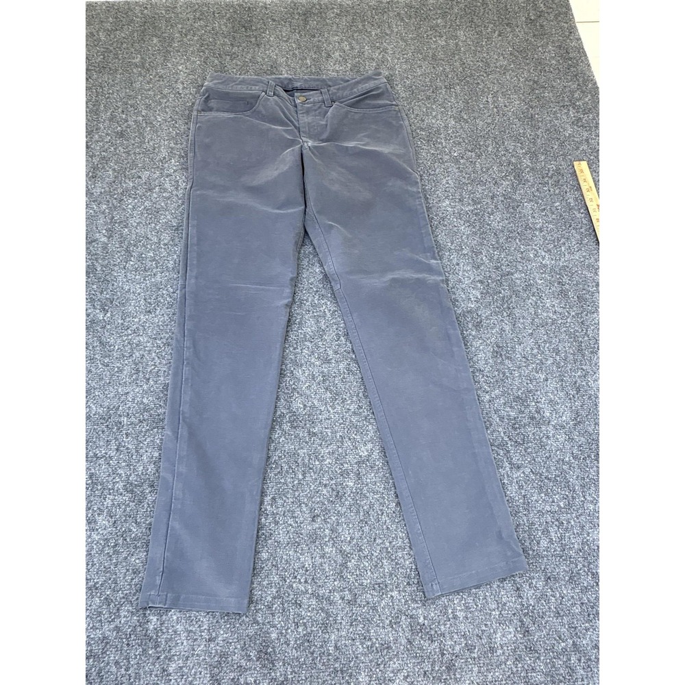 Pants Lululemon Mens 30x31 Gray  Chino Straight Leg 5 Pocket Casual Comfort